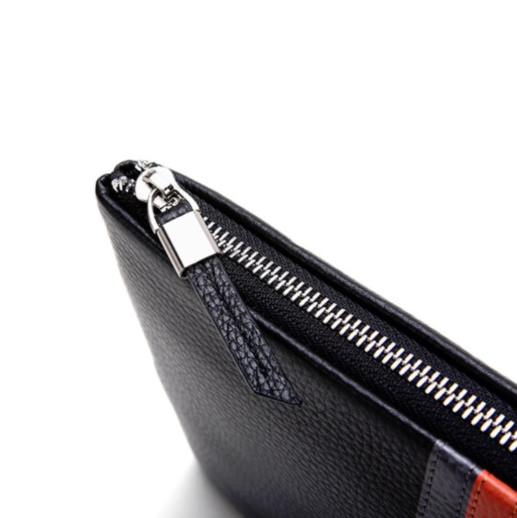 Men Leather Casual Clutch Leather Smart Anti-Theft & Anti-Lost Coin Purse, Size:Small - Wallets by buy2fix | Online Shopping UK | buy2fix