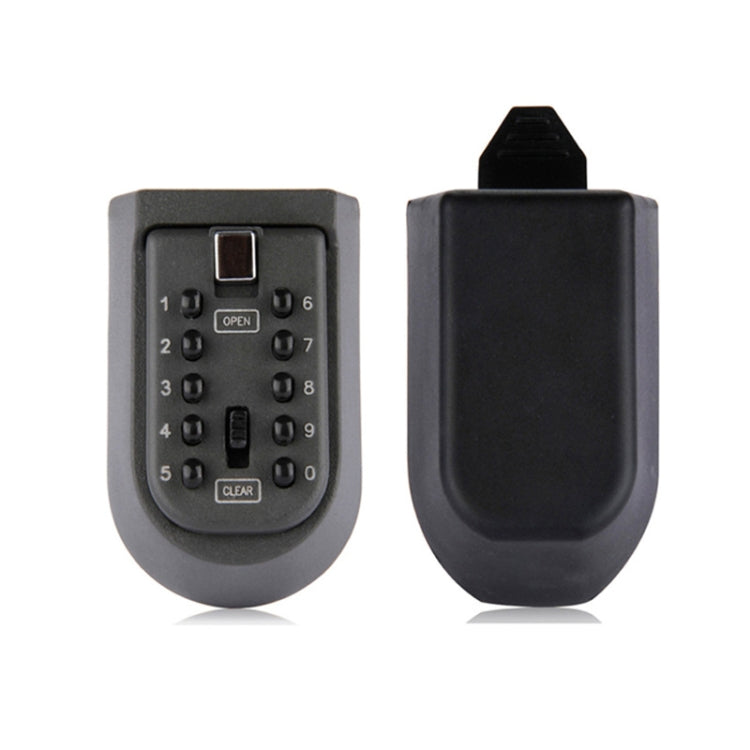 KS-004 Combination Lock Key Box Alloy Button Wall-Mounted Shield-Shaped Combination Box - Safety Box by buy2fix | Online Shopping UK | buy2fix