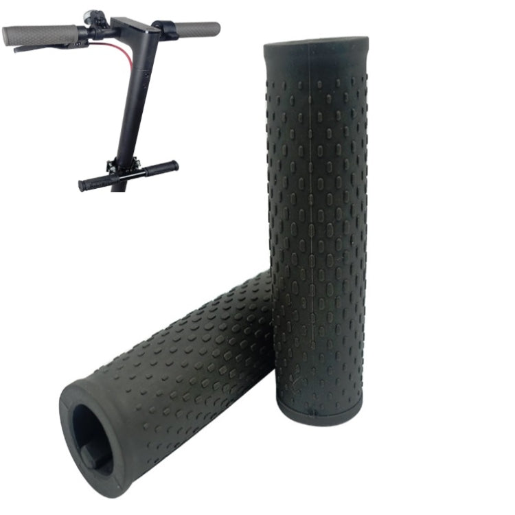 A Pair For Xiaomi Electric Scooter Silicone Car Handles Replace Non-slip Car Handles, Size:One Size(Black) - Accessories & Parts by buy2fix | Online Shopping UK | buy2fix