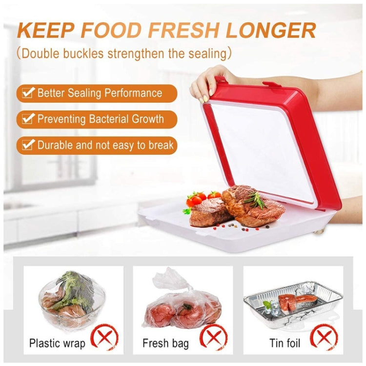 Vacuum Fresh-Keeping Tray Refrigerator Clever Tray - Preservation Supplies by buy2fix | Online Shopping UK | buy2fix
