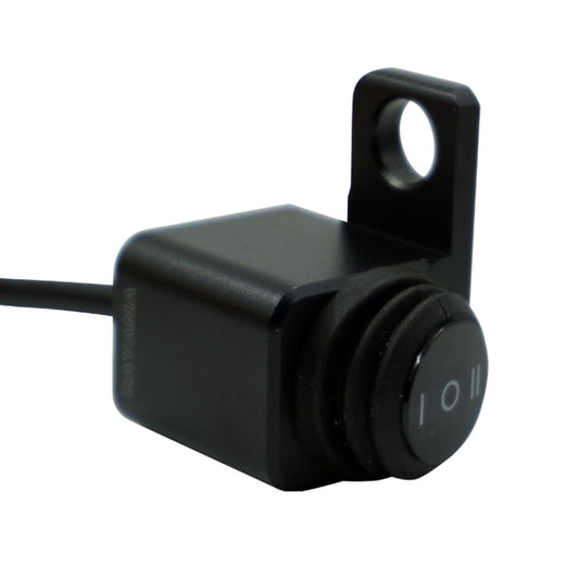 RAYANA Motorcycle Off-Road Vehicle Modification Parts Aluminum Alloy Mirror Seat Switch Headlight Spotlight Double Flash Steering Switch(Waterproof One in Two Out (Hole on the Right))(Waterproof One in Two Out (Hole on the Right)) by buy2fix