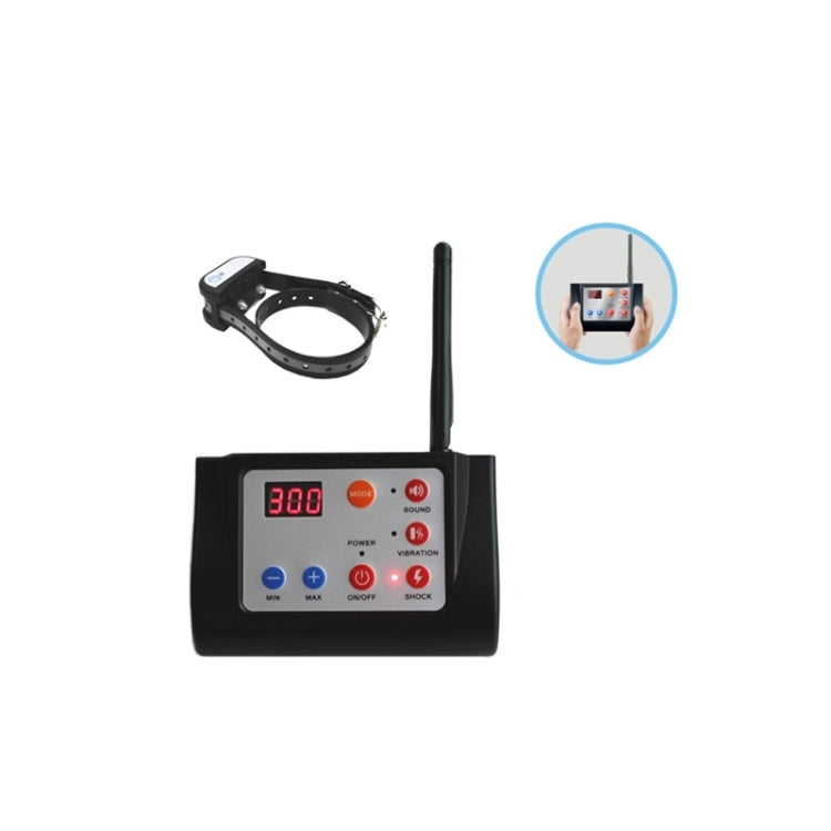 2 In 1 Smart Wireless Waterproof Fence Remote Dog Trainer with Collar, Style:700G(EU Plug) - Training Aids by buy2fix | Online Shopping UK | buy2fix