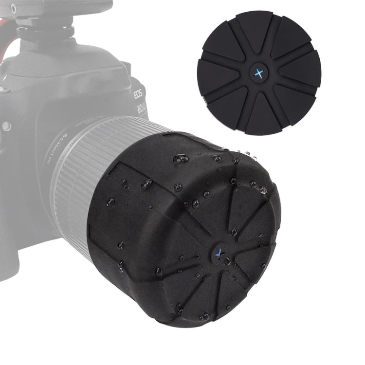 4 PCS Dustproof Silicone SLR Camera Lens Cover - Lens Cap by buy2fix | Online Shopping UK | buy2fix