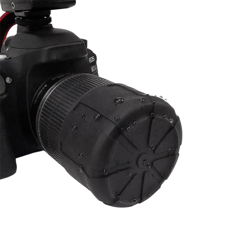 4 PCS Dustproof Silicone SLR Camera Lens Cover - Lens Cap by buy2fix | Online Shopping UK | buy2fix