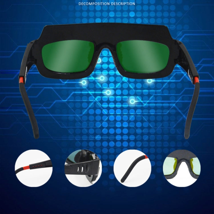 TX-012 Welding Anti-Ultraviolet And Anti-Glare Auto-Dimming Welding Goggles - Workplace Safety Supplies by buy2fix | Online Shopping UK | buy2fix