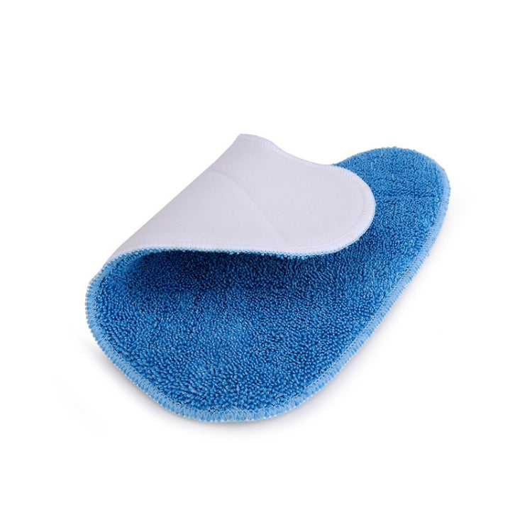 4 PCS Mop Cloth Cover Triangle Twisted Pigtail Mop Replacement Pad for VAX S85-CM(Blue) - Other Accessories by buy2fix | Online Shopping UK | buy2fix