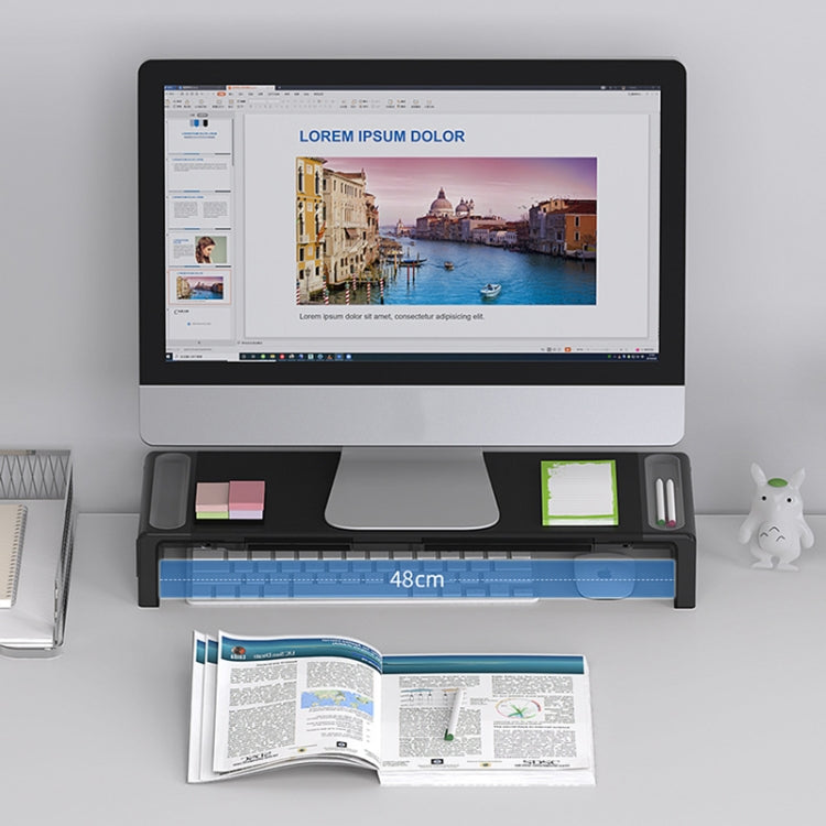 AP2002-2-A Display Increase Rack Notebook Storage BracketOlmaster, Style:Plus Storage Box - Laptop Stand by buy2fix | Online Shopping UK | buy2fix