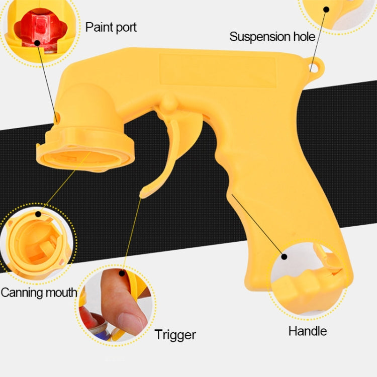 Spray Adaptor Paint Care Aerosol Spray Gun Handle Car Maintenance Tool - Auto Paint Pens by buy2fix | Online Shopping UK | buy2fix