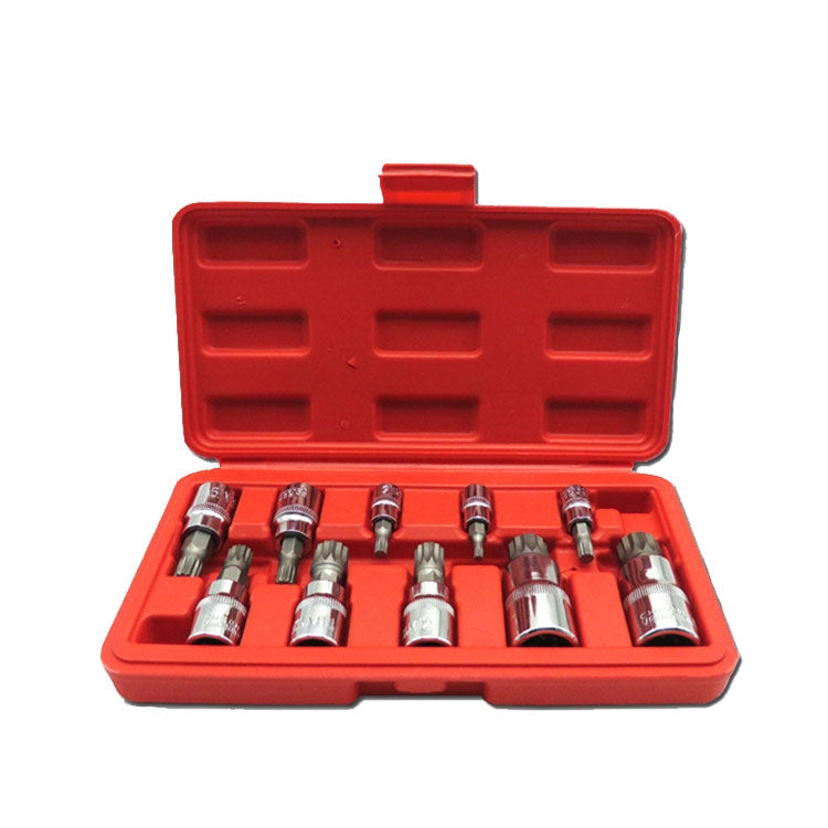 10 In 1 12-Point Socket Wrench Bit Screwdriver Key - Hand Tool Sets by buy2fix | Online Shopping UK | buy2fix