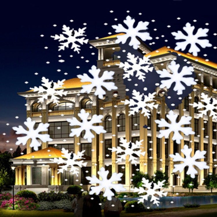 Christmas Snow Outdoor Waterproof Projection Lamp Landscape Lawn Decoration Light(EU Plug) - Street Lights by buy2fix | Online Shopping UK | buy2fix