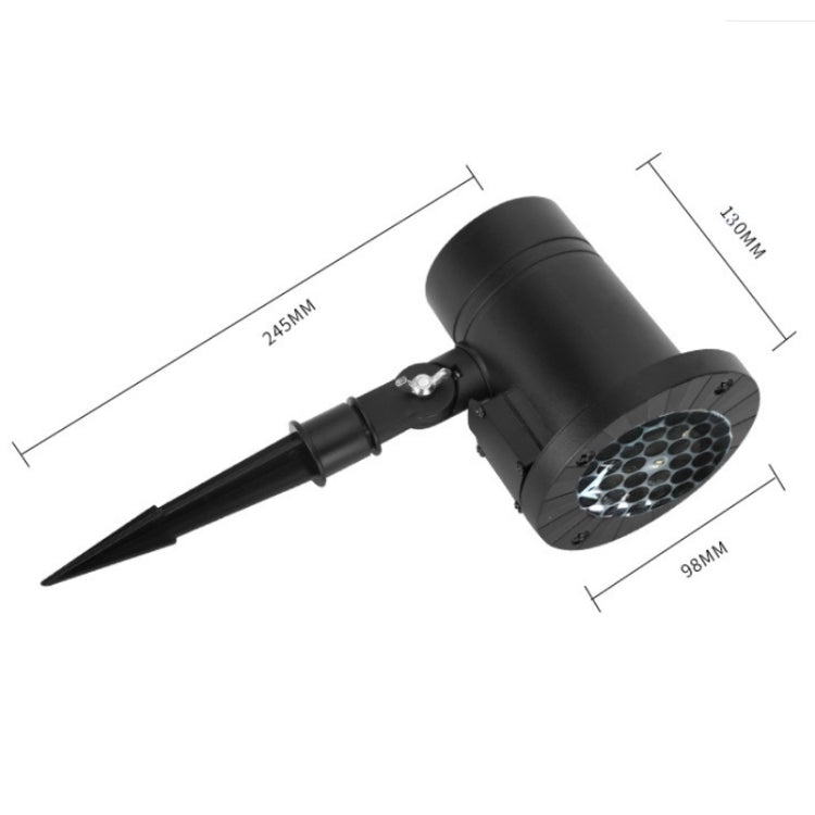 Christmas Snow Outdoor Waterproof Projection Lamp Landscape Lawn Decoration Light(EU Plug) - Street Lights by buy2fix | Online Shopping UK | buy2fix
