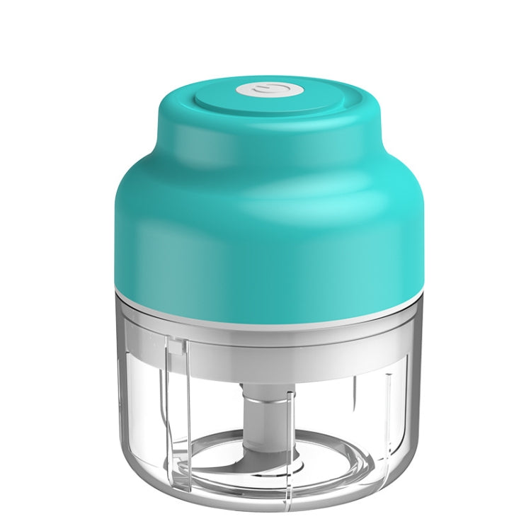 Wireless USB Charging Garlic Machine Baby Food Supplement Machine, Style:100ml Twisted Meat(Blue) - Stirrer & Squeezer by buy2fix | Online Shopping UK | buy2fix