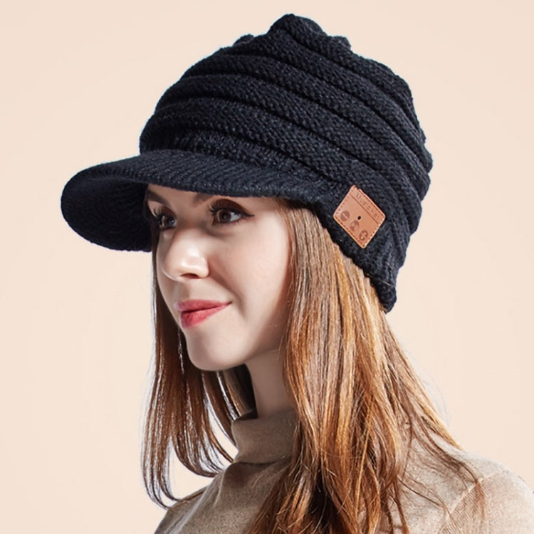 YZ Binaural Call Music Bluetooth Cap Winter Warm Wireless Headset Cap - Smart Hats by buy2fix | Online Shopping UK | buy2fix
