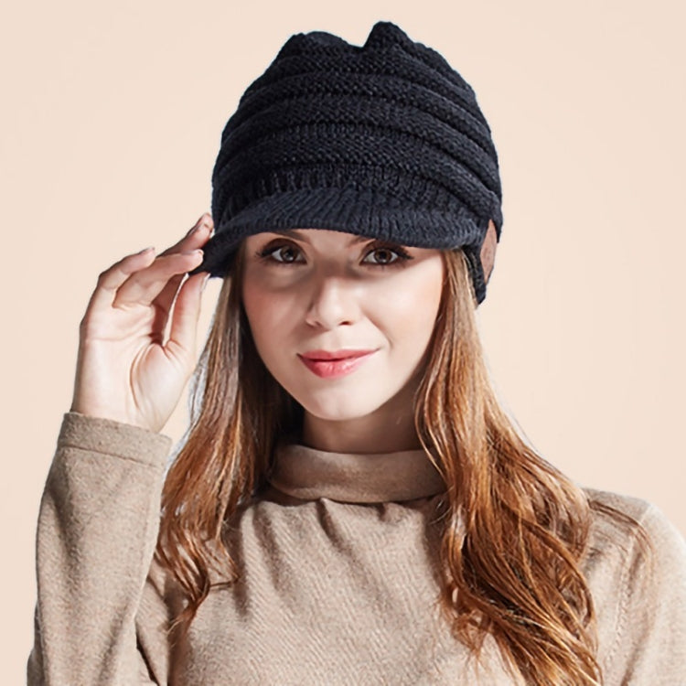 YZ Binaural Call Music Bluetooth Cap Winter Warm Wireless Headset Cap - Smart Hats by buy2fix | Online Shopping UK | buy2fix