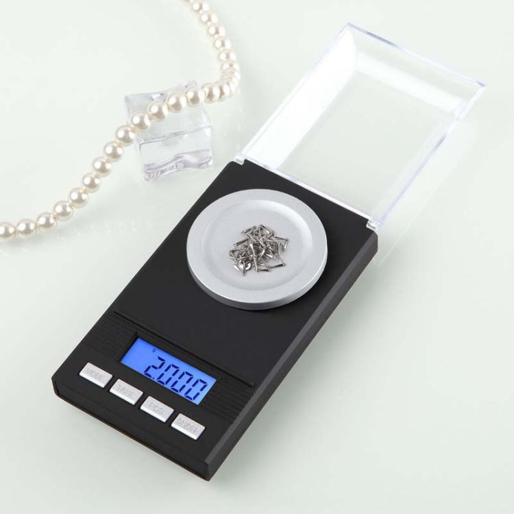 10g/0.001g High-Precision Portable Jewelry Scale Mini Electronic Scale Precision Carat Electronic Scale by buy2fix