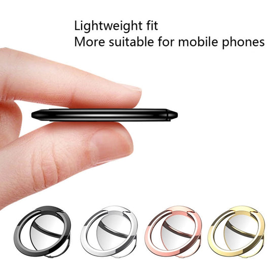 10 PCS Mobile Phone Ring Holder Creative Metal Ring Buckle Holder(Silver) by buy2fix