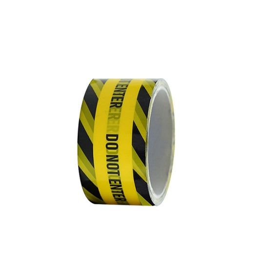 Floor Warning Social Distance Tape Waterproof & Wear-Resistant Marking Warning Tape(Twill Do Not Enter) by buy2fix