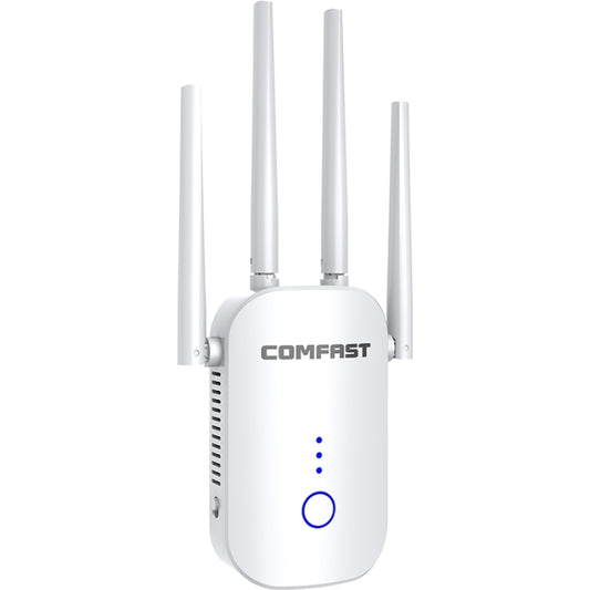 COMFAST CF-WR758AC Dual Frequency 1200Mbps Wireless Repeater 5.8G WIFI Signal Amplifier, EU Plug by COMFAST