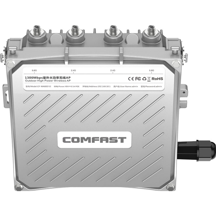 COMFAST CF-WA800 V3 1300Mbps Outdoor WiFi Wireless Base Station Signal Amplifier Repeater - Broadband Amplifiers by COMFAST | Online Shopping UK | buy2fix