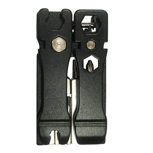 20 in 1 Cycling Repair Tool Multifunctional Household Appliances Repair Tool Bicycle Compact Repair Wrench(Black) by buy2fix