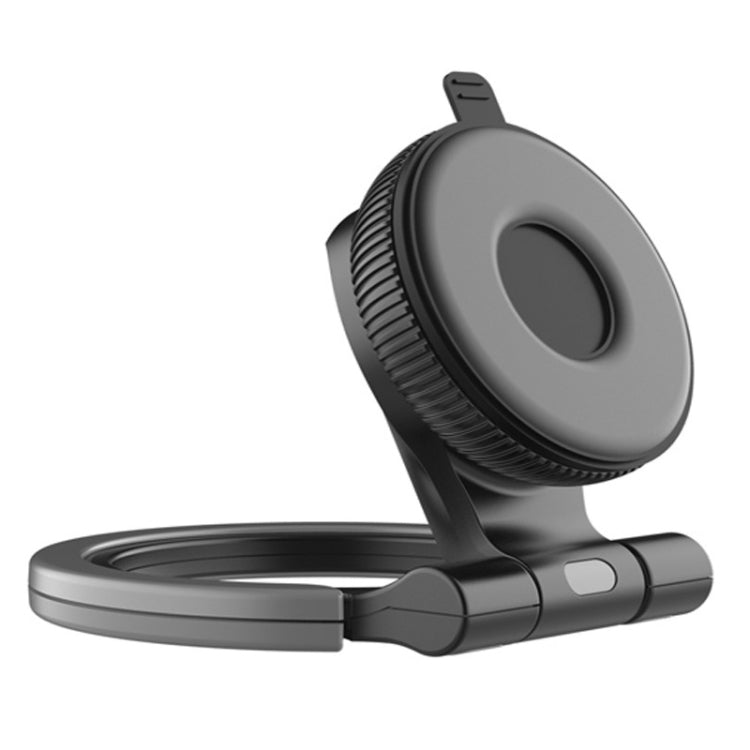 Two-in-one Multifunctional Wall-mounted Desktop Phone Computer Bracket(Black Nano Stickers) - Shower & Wall Mounts by buy2fix | Online Shopping UK | buy2fix