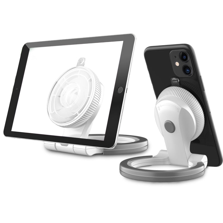 Two-in-one Multifunctional Wall-mounted Desktop Phone Computer Bracket(Black Nano Stickers) - Shower & Wall Mounts by buy2fix | Online Shopping UK | buy2fix