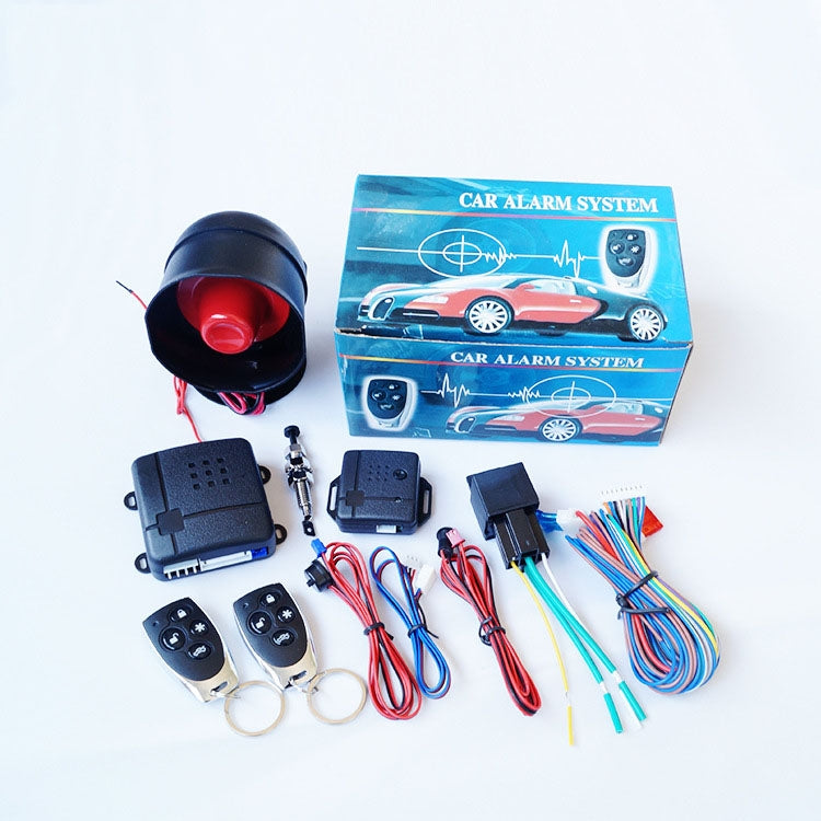 8pcs /Set Car Alarm Remote Control Alarm With Alarm Horn - Security Alarm System by buy2fix | Online Shopping UK | buy2fix