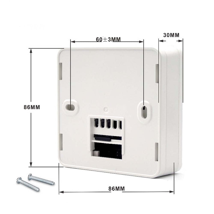 HY02B05-2BW  Programmable Wall-Hung Boiler Thermostat Temperature Controller - Thermostat & Thermometer by buy2fix | Online Shopping UK | buy2fix