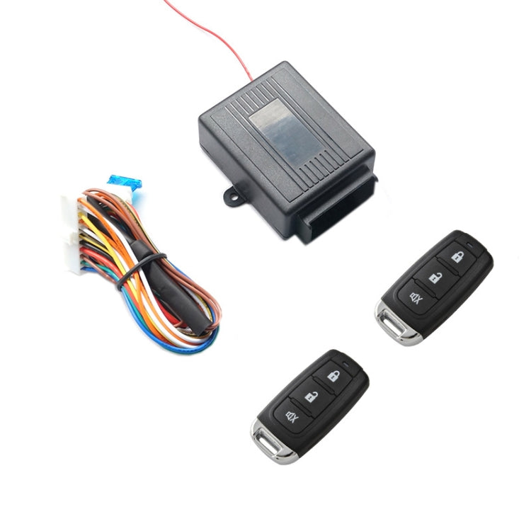 3pcs /Set Car Keyless Entry Remote Control Central Lock Universal Waterproof Three-Button Shell With Positive And Negative Tail Box - Remote Control by buy2fix | Online Shopping UK | buy2fix
