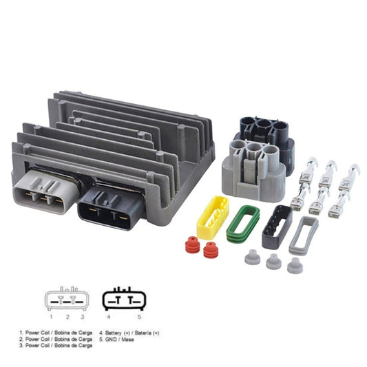 2001D.1-D Motorcycle Rectifier For Honda MUV 2A 700 2009 2013 31600-HP5-601 / Honda TRX FA 420 2009 2014 31600-HP5-601 - Voltage Stabilizer by buy2fix | Online Shopping UK | buy2fix