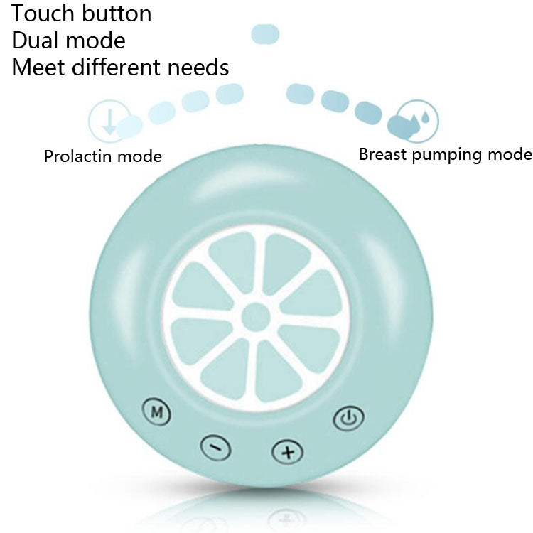 Large Suction Smart Electric Bilateral Breast Pump 12-Speed Silent Breast Pump(White) - Cups & Silicone Nipple by buy2fix | Online Shopping UK | buy2fix