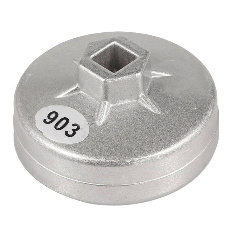 903 74mm 14 Flute Aluminum Oil Filter Wrench Socket Remover Tool for BMW AUDI Benz - Hand Tool Sets by buy2fix | Online Shopping UK | buy2fix