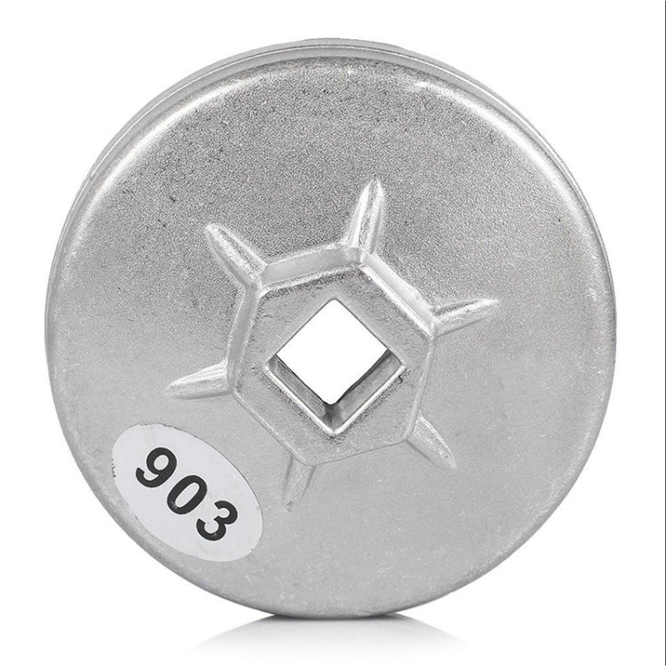 903 74mm 14 Flute Aluminum Oil Filter Wrench Socket Remover Tool for BMW AUDI Benz - Hand Tool Sets by buy2fix | Online Shopping UK | buy2fix