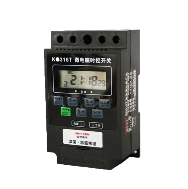 KG316T Microcomputer Automatic Timing Switch High-Power Time Controller 220V 30A Transformer - Smart Switch by buy2fix | Online Shopping UK | buy2fix