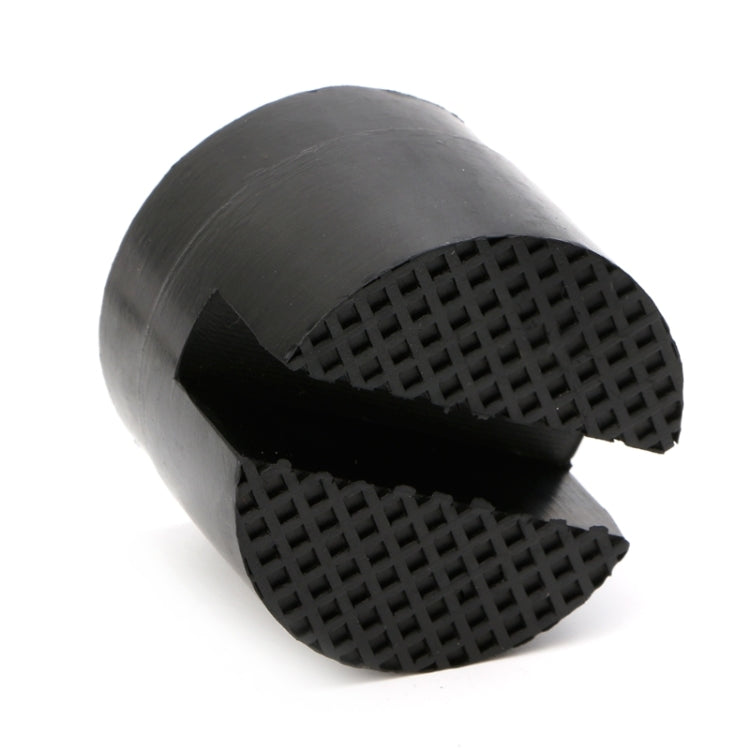 Floor Slotted Car Rubber Jack Pad Frame Protector Adapter Jacking Disk Pad Tool(Black) by buy2fix