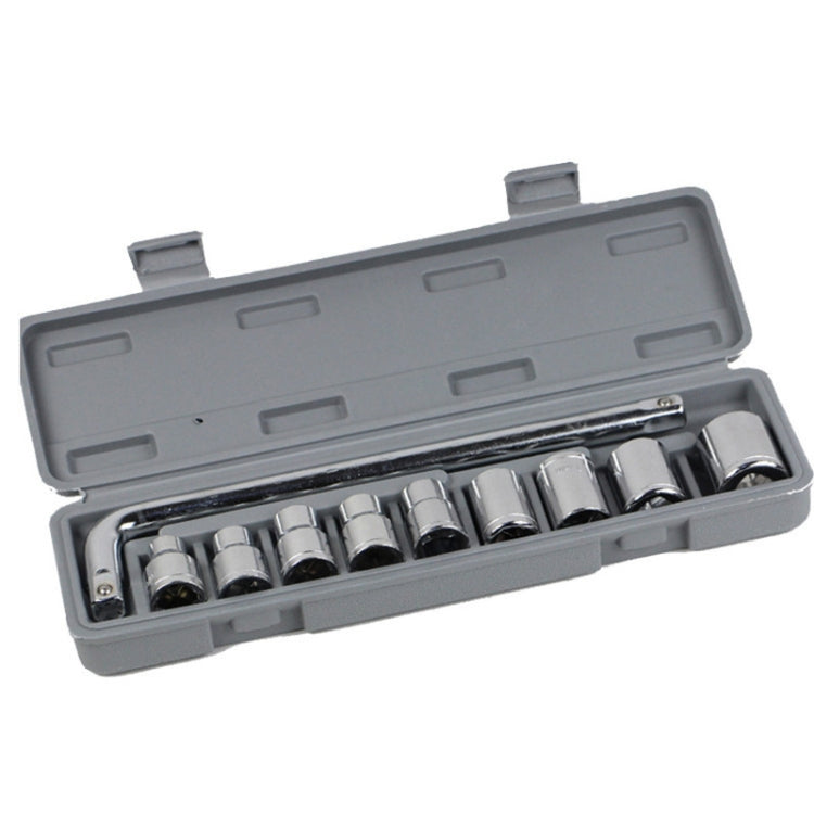 10 In1 Wrench Socket Repair Casing Toolbox Set Quick Multi-Function Screw Unloading Hardware Tool - Hand Tool Sets by buy2fix | Online Shopping UK | buy2fix