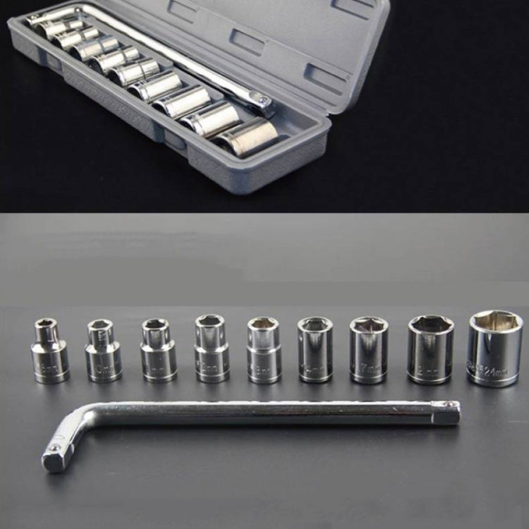 10 In1 Wrench Socket Repair Casing Toolbox Set Quick Multi-Function Screw Unloading Hardware Tool - Hand Tool Sets by buy2fix | Online Shopping UK | buy2fix