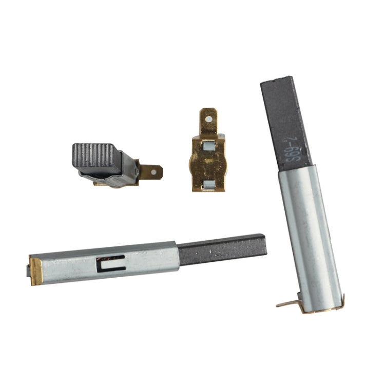 5 PCS Industrial Vacuum Cleaner/Suction Machine Accessories Motor Carbon Brush for Jieba / Baiyun BF501/502 - Other Accessories by buy2fix | Online Shopping UK | buy2fix