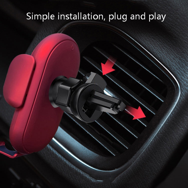 S11 Smart Infrared Sensor Car Wireless Charger, Colour: Red by buy2fix