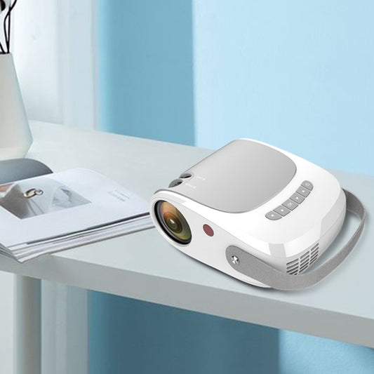 H5 180 ANSI 1280x800 HD Projector With Remote Control, Support HDMI / USB / TF Card / AV, Version: Same Screen Version by buy2fix