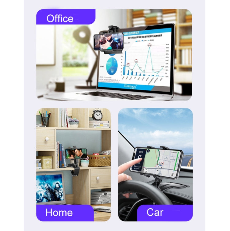 Car Mobile Phone Holder Car Dashboard Rearview Mirror Navigation Bracket With Stop Sign by buy2fix