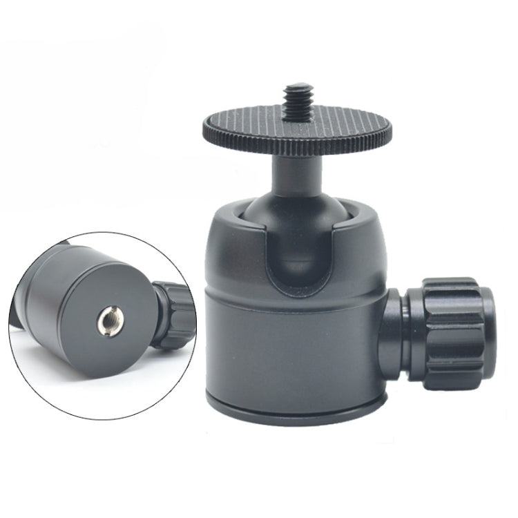 BH-904 Mini Desktop Aluminum Alloy Tripod Mini Ball Head 360 Degree Pan 90 Degree Tilt Tripod - Tripod Heads by buy2fix | Online Shopping UK | buy2fix