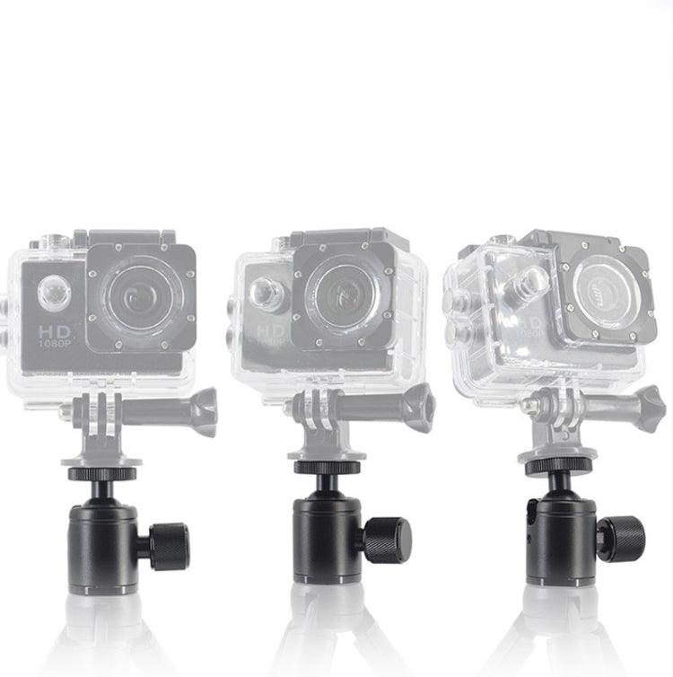 BH-904 Mini Desktop Aluminum Alloy Tripod Mini Ball Head 360 Degree Pan 90 Degree Tilt Tripod - Tripod Heads by buy2fix | Online Shopping UK | buy2fix