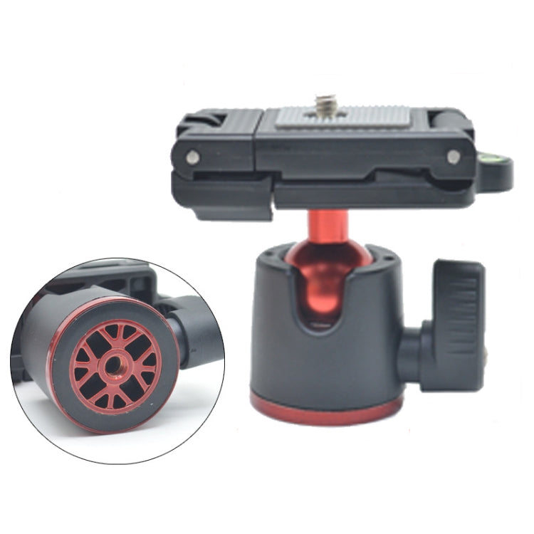 BH-908 Mini Desktop Aluminum Alloy Tripod Mini Ball Head 360 Degree Pan 90 Degree Tilt Tripod - Tripod Heads by buy2fix | Online Shopping UK | buy2fix
