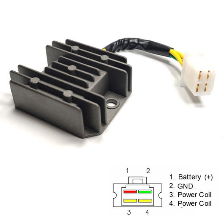 2006.19 Motorcycle Rectifier For Honda C100 Super Cub / CA100 MR50K Elsinor - Voltage Stabilizer by buy2fix | Online Shopping UK | buy2fix