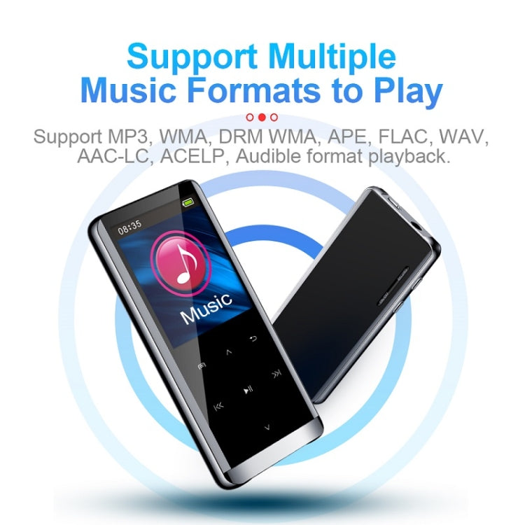 M13 High-Definition Noise Reduction Recorder Music MP4 Player, Support Recording / E-Book / TF Card Without Bluetooth(Black), Capacity: 4GB - MP4 Player by buy2fix | Online Shopping UK | buy2fix
