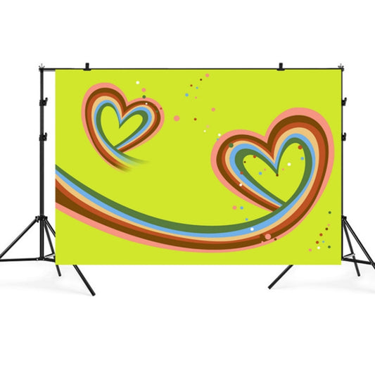2.1m x 1.5m Valentines Day Photo Party Layout Props Photography Background Cloth(008) by buy2fix