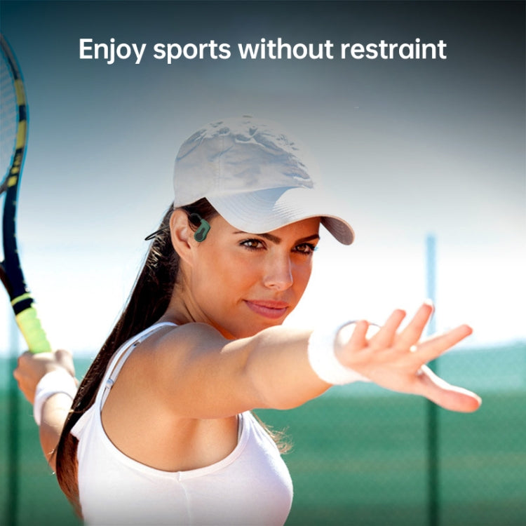 K3 Bone Conduction Bluetooth 5.0 Wireless Headphones Waterproof Headphones 16GB RAM(Red) by buy2fix