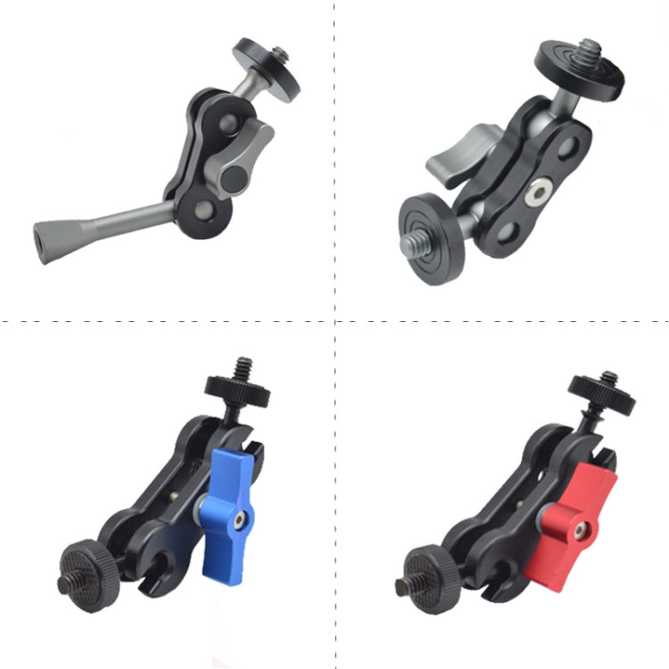 MA-113 Black YJ Magic Arm Bracket Mount 1/4 inch Ball Head Magic Arm - Camera Gimbal by buy2fix | Online Shopping UK | buy2fix
