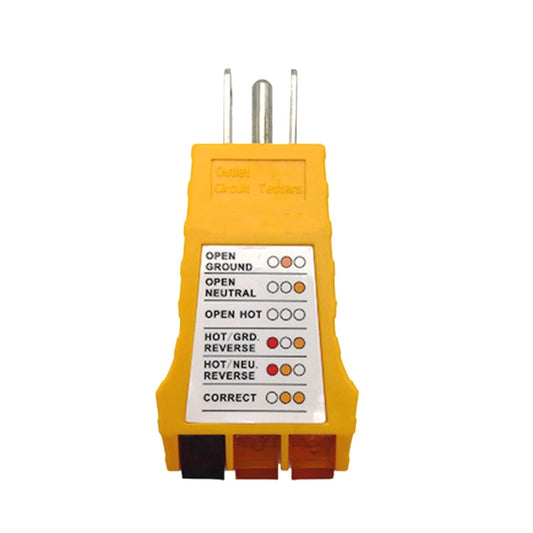 SK300 US Plug Socket Phase Tester Three-Wire Loop Power Socket Tester - Current & Voltage Tester by buy2fix | Online Shopping UK | buy2fix